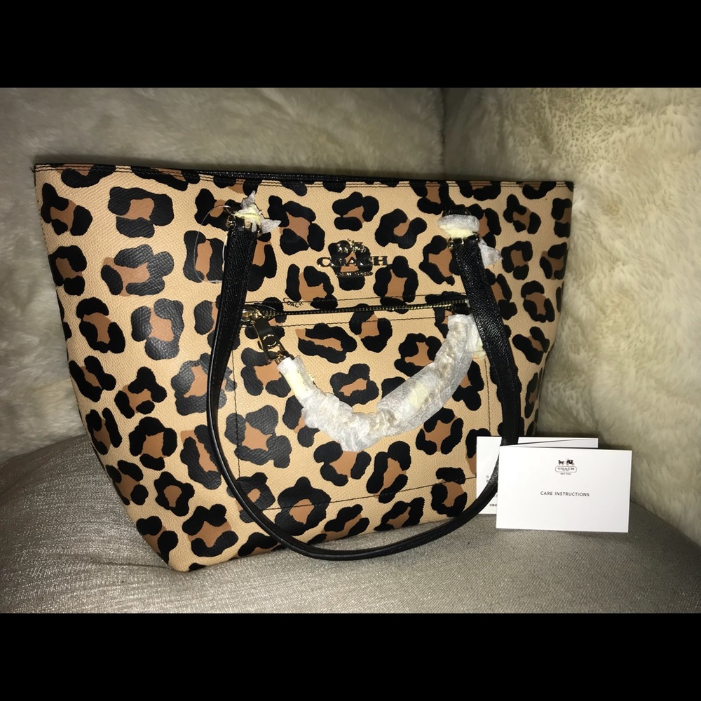 Coach bag Leopard
